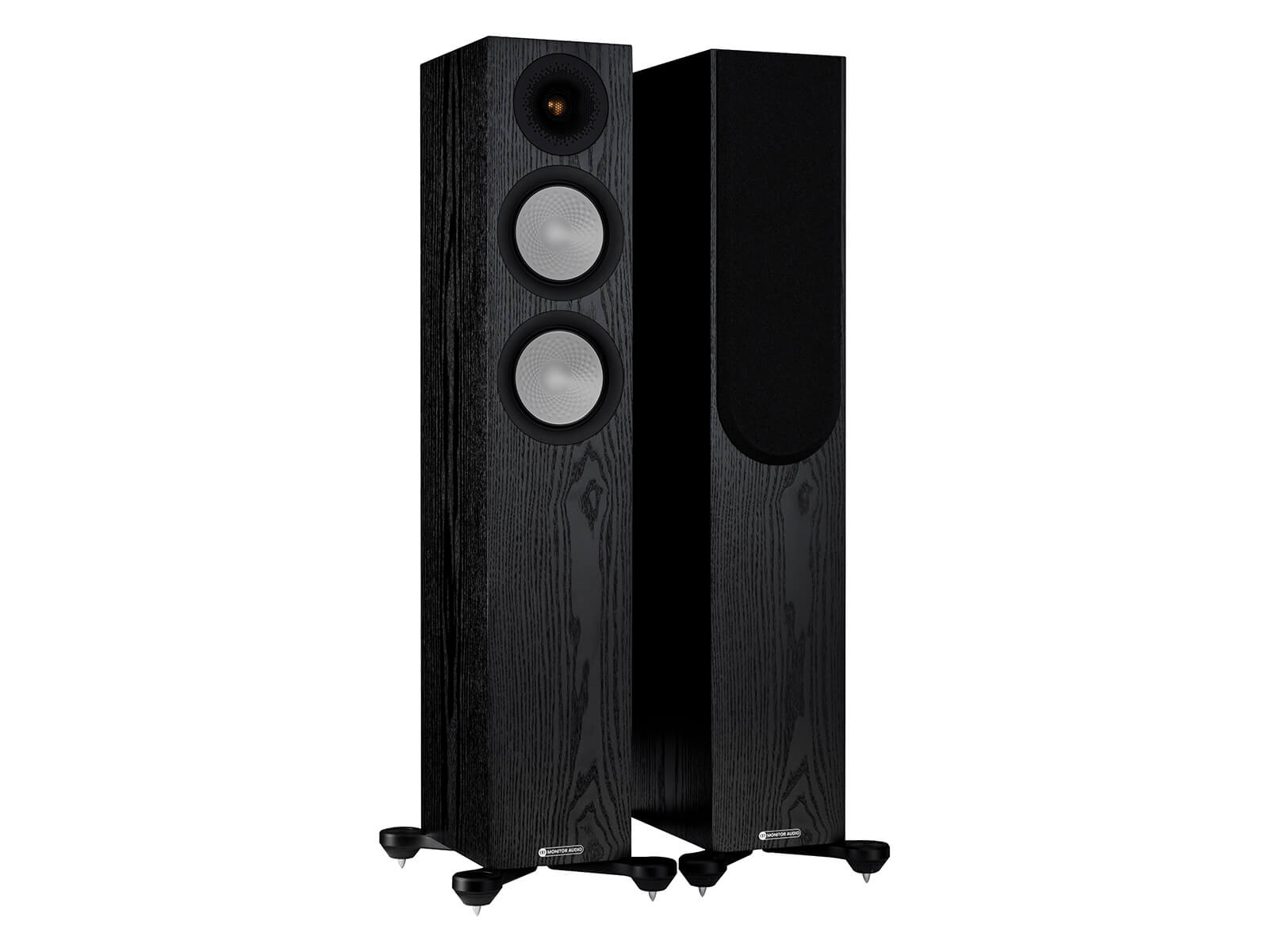 Monitor Audio  Silver 200 7G Vloerstaande Speakers - 2 stuks - Black Oak