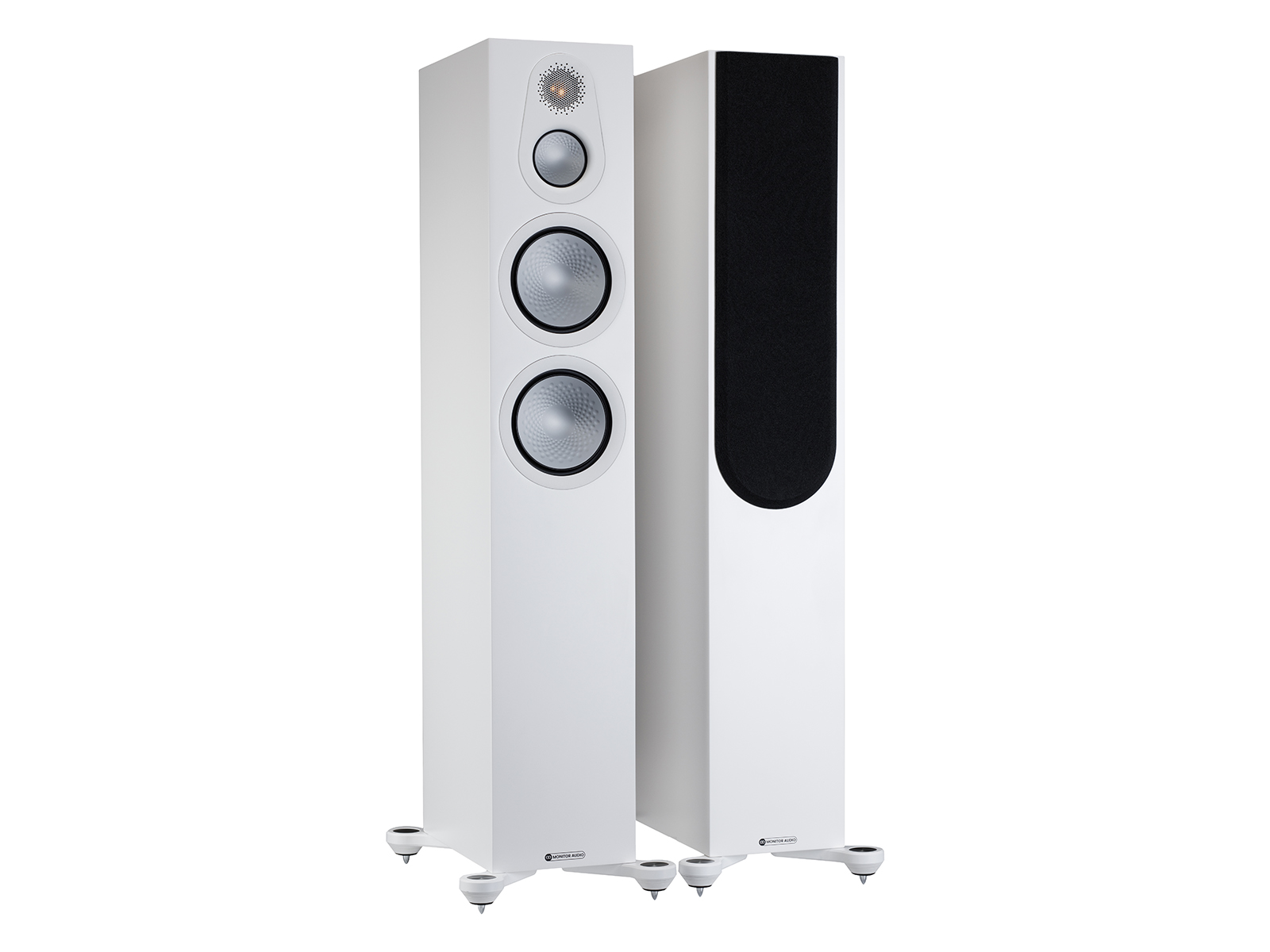 Monitor Audio  Silver 300 7G Vloerstaande Speakers - 2 stuks - Satin White