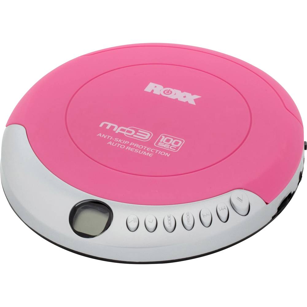 ROXX Discman tragbarer MP3 CD-Player PCD 501 mit tragbarer CD-Player