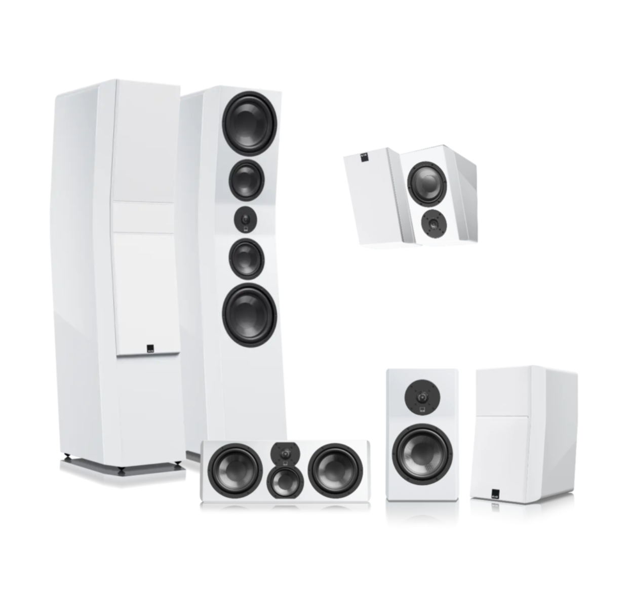 SVS  Ultra Evolution Pinnacle Systeem - Gloss Piano White