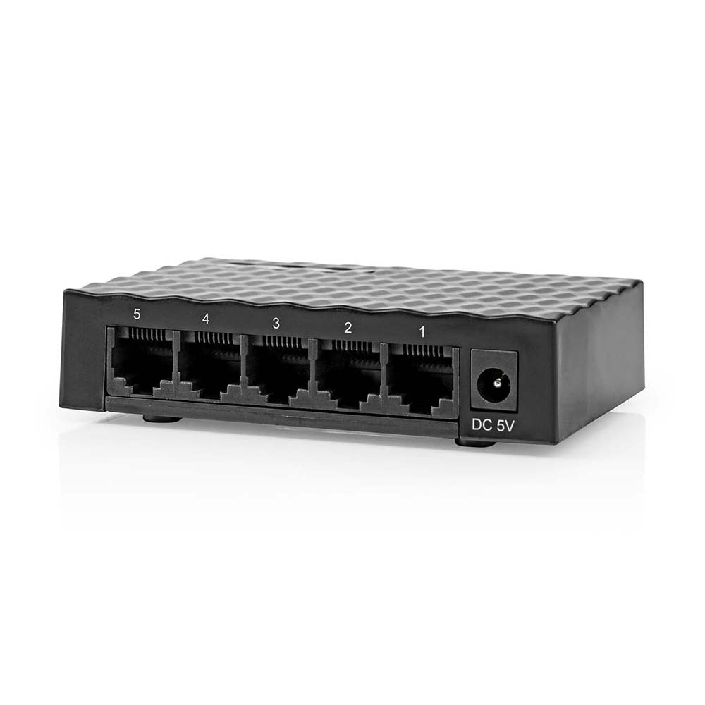 Nedis Netwerk-Switch 5 poorten 1 Gbps