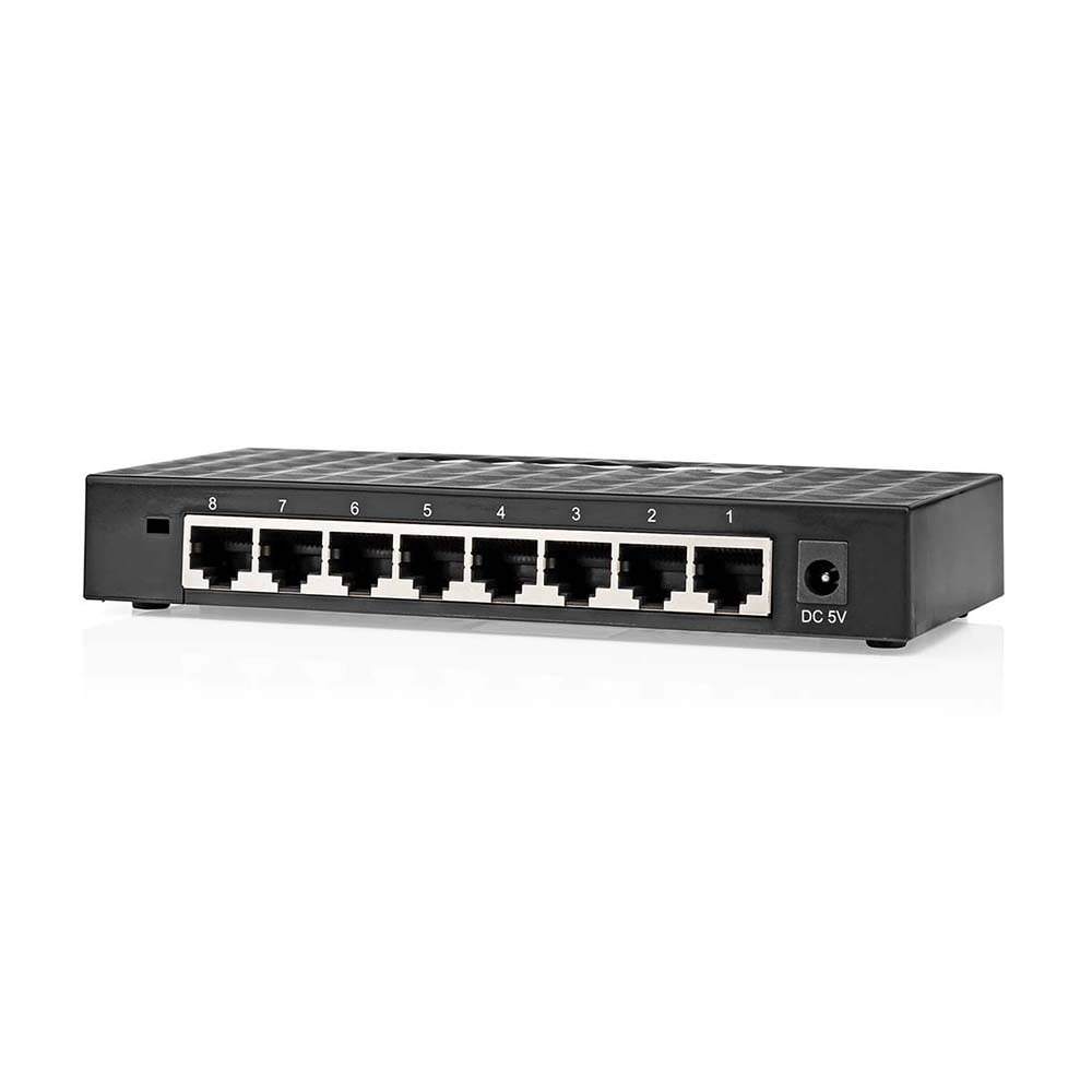 Nedis Netwerk-Switch 8 poorten 1 Gbps