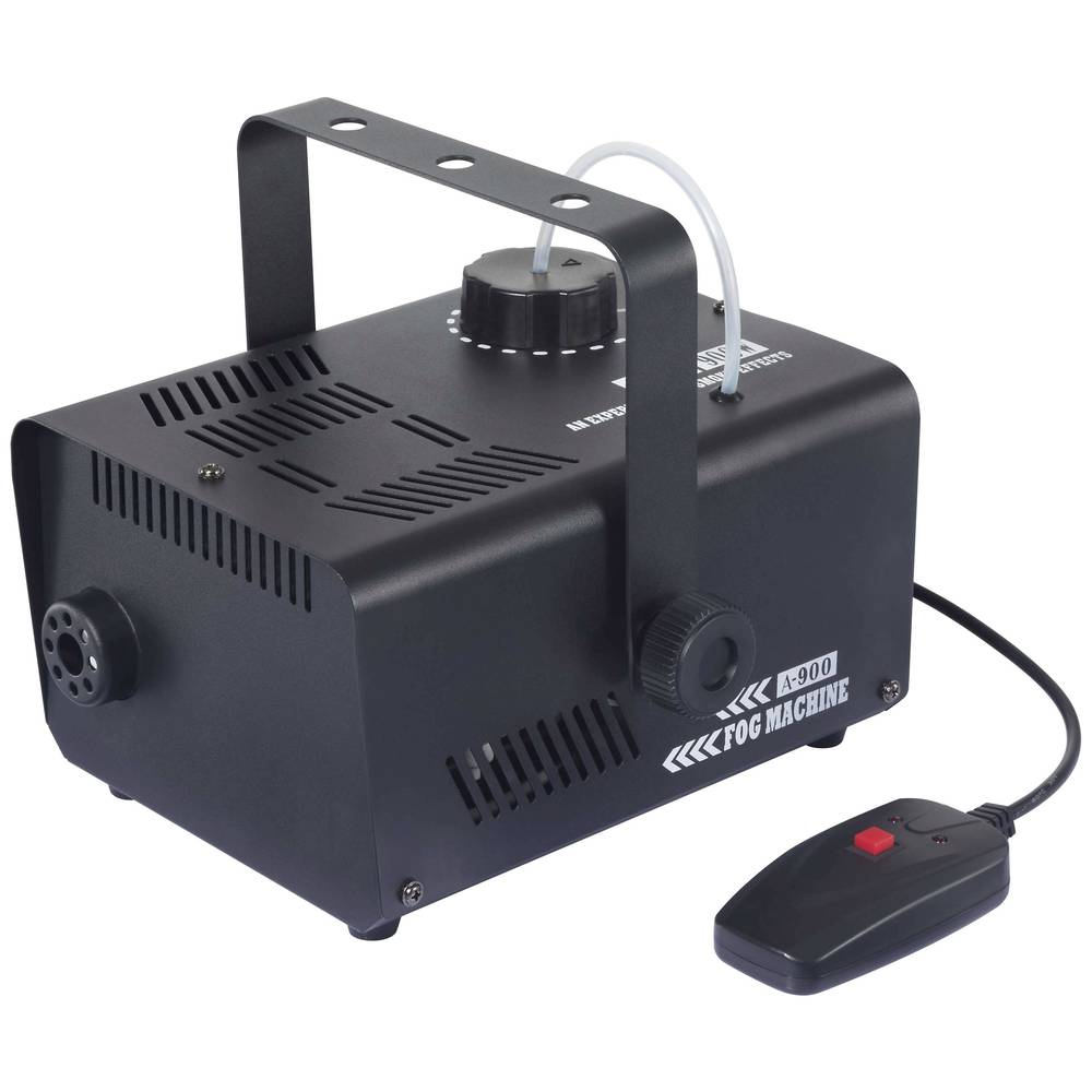 Rookmachine Incl. bevestigingsbeugel, Incl. kabelgeboden afstandsbediening