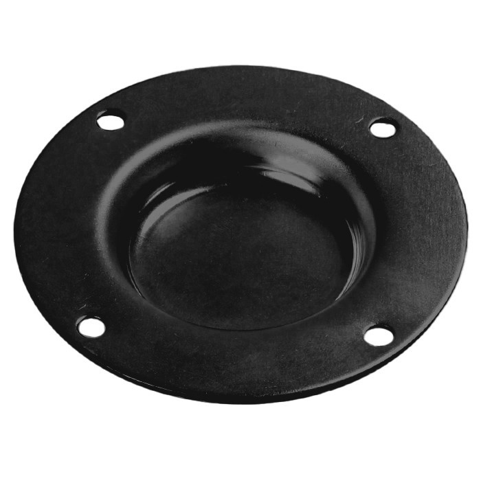 Adam Hall 4905 BLK Rubber voet stapelschotel