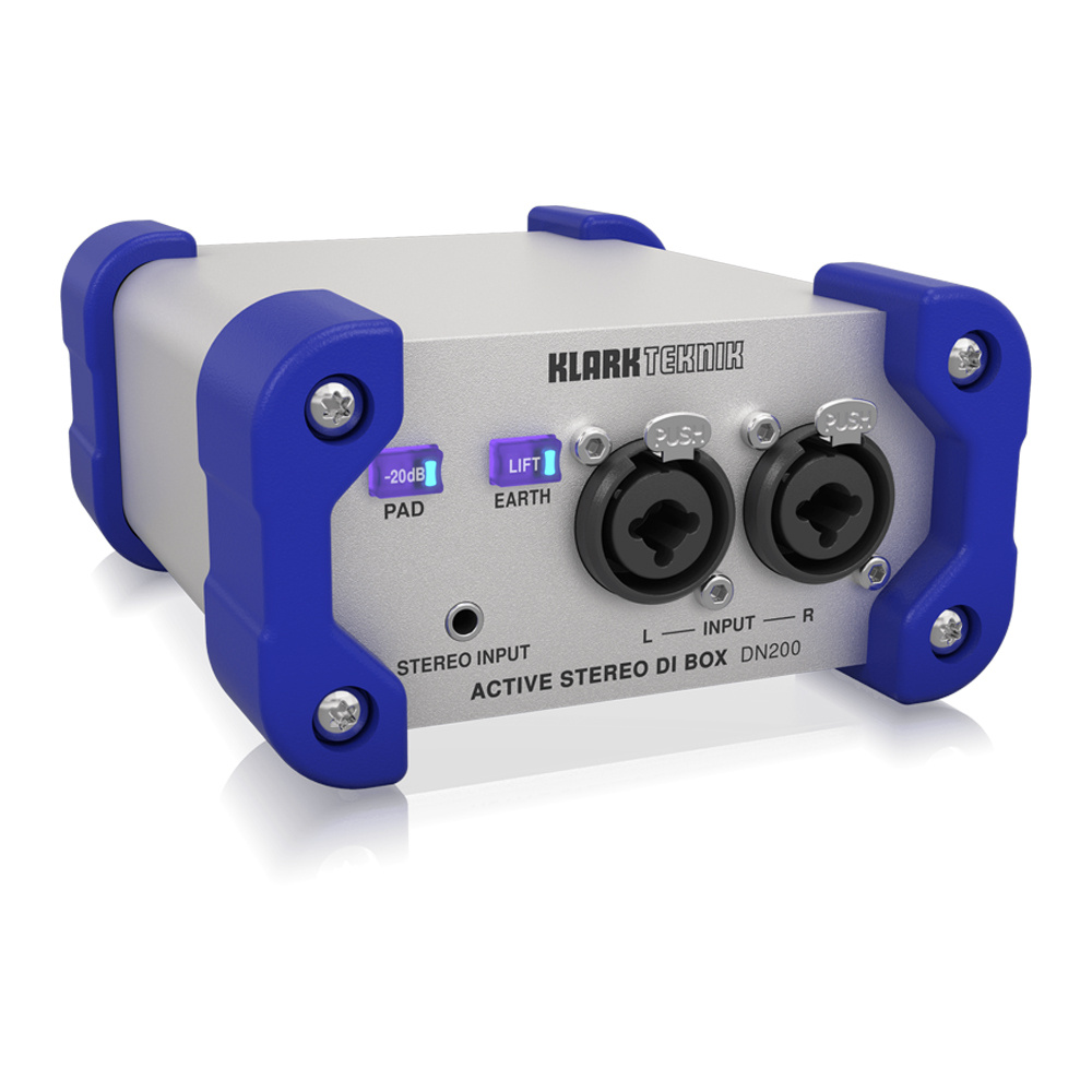 Klark Teknik DN200 V2 actieve 2-kanaals DI