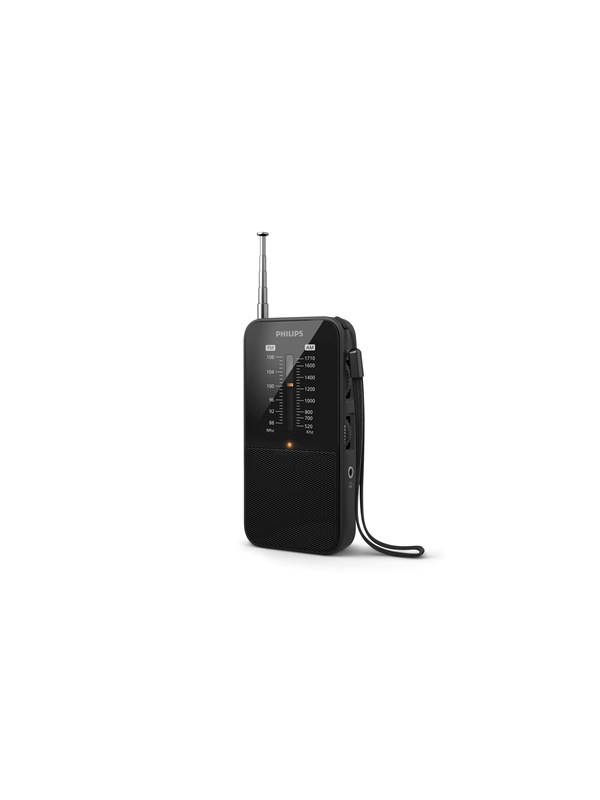 Philips TAR1509/12 - Portable FM/AM radio - AM/FM - Mono - Black