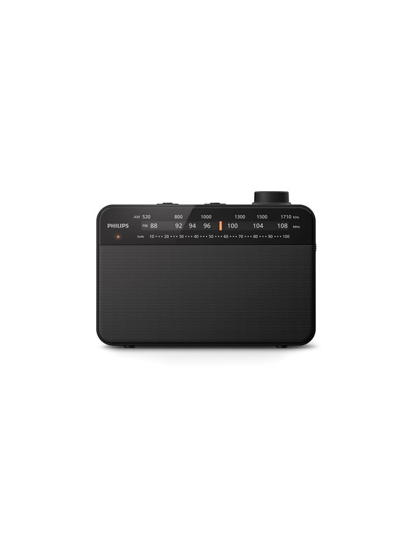 Philips TAR2509/12 - Portable FM/AM radio - AM/FM - Mono - Black