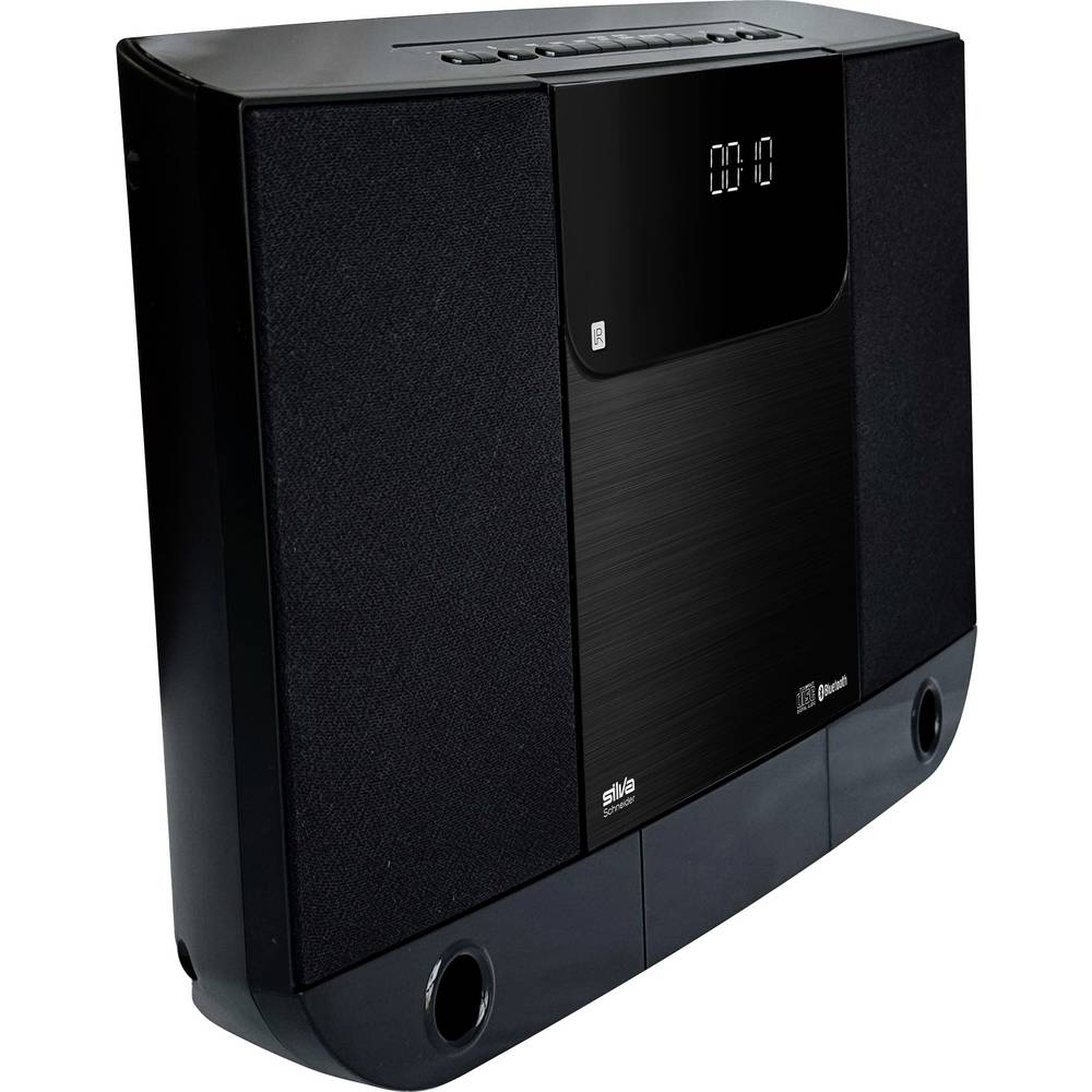 Silva Schneider SMV 800 BT Stereoset CD, FM, Bluetooth 2 x 5 W Zwart
