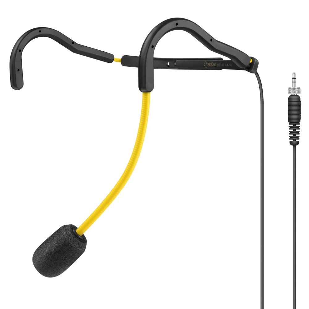 Sennheiser HT 747 Yellow fitness headsetmicrofoon