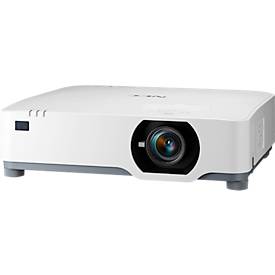 Sharp-NEC Laserprojector NEC P547UL, 1920 x 1200 (WUXGA), 5400 ANSI Lumen, 1, 6x zoom, 2x HDMI, USB/LAN/WLAN, wit