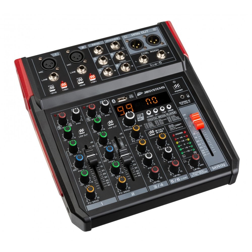 JB Systems LIVE-6 Analoge mixer