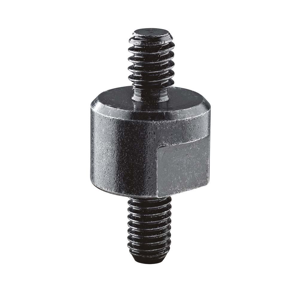 K&M 23721-100-25 Verloopnippel M6 naar 1/4 inch
