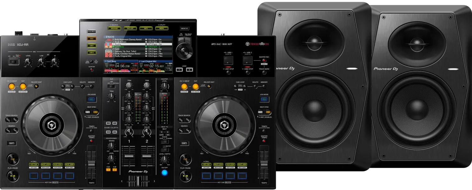 Pioneer DJ XDJ-RR +  VM70 (per paar)