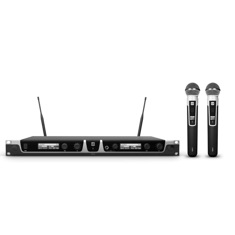 LD Systems U505 HHD2 Dubbel draadloos microfoonsysteem