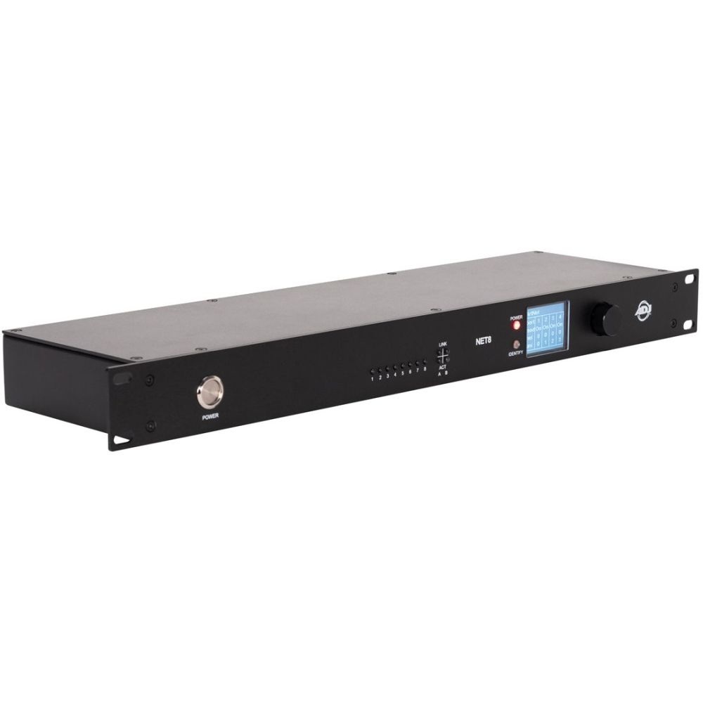 ADJ NET 8 DMX Ethernet node 19 inch
