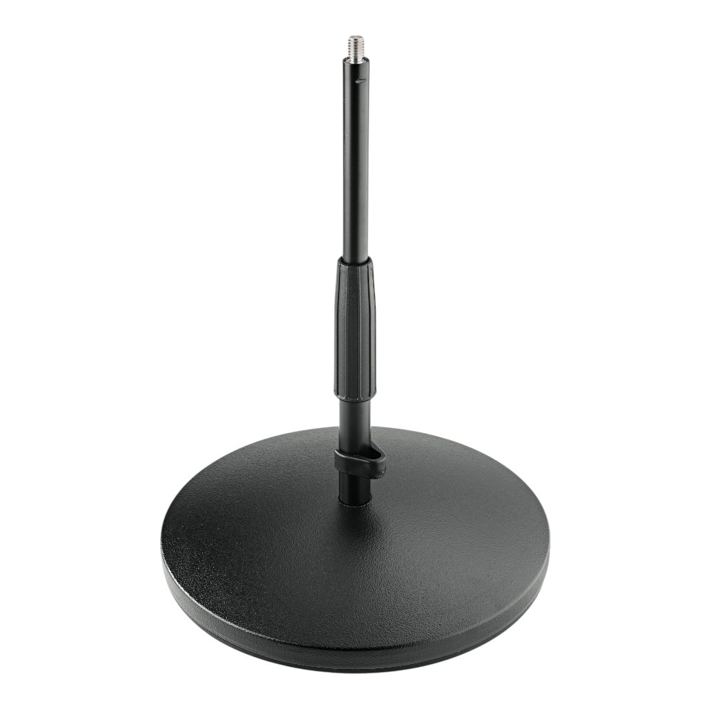 K&M 23320 Microfoon tafelstatief laag met ronde voet
