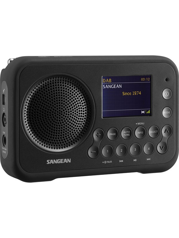 Sangean DPR-76BT - DAB+/FM - Mono - Black