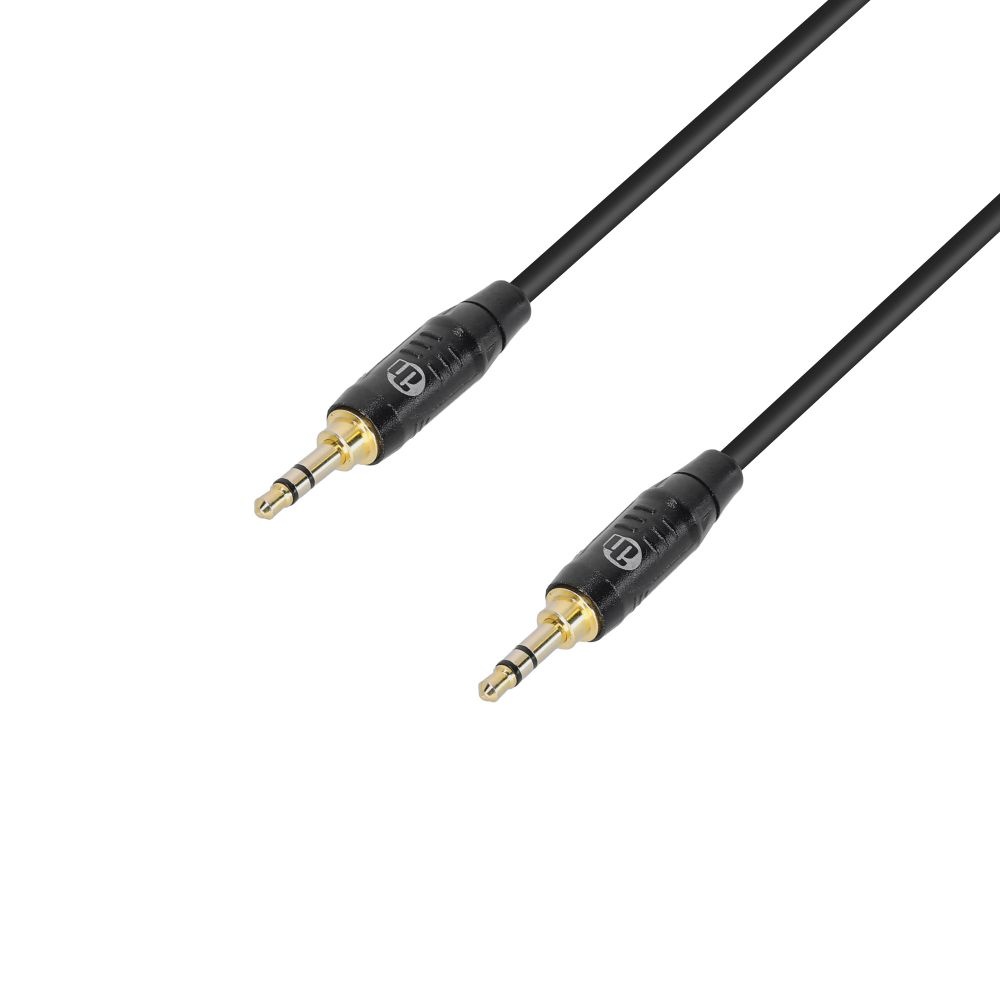 Adam Hall 4 Star BWW 0150 gebalanceerde mini-jack TRS kabel 1,5 m
