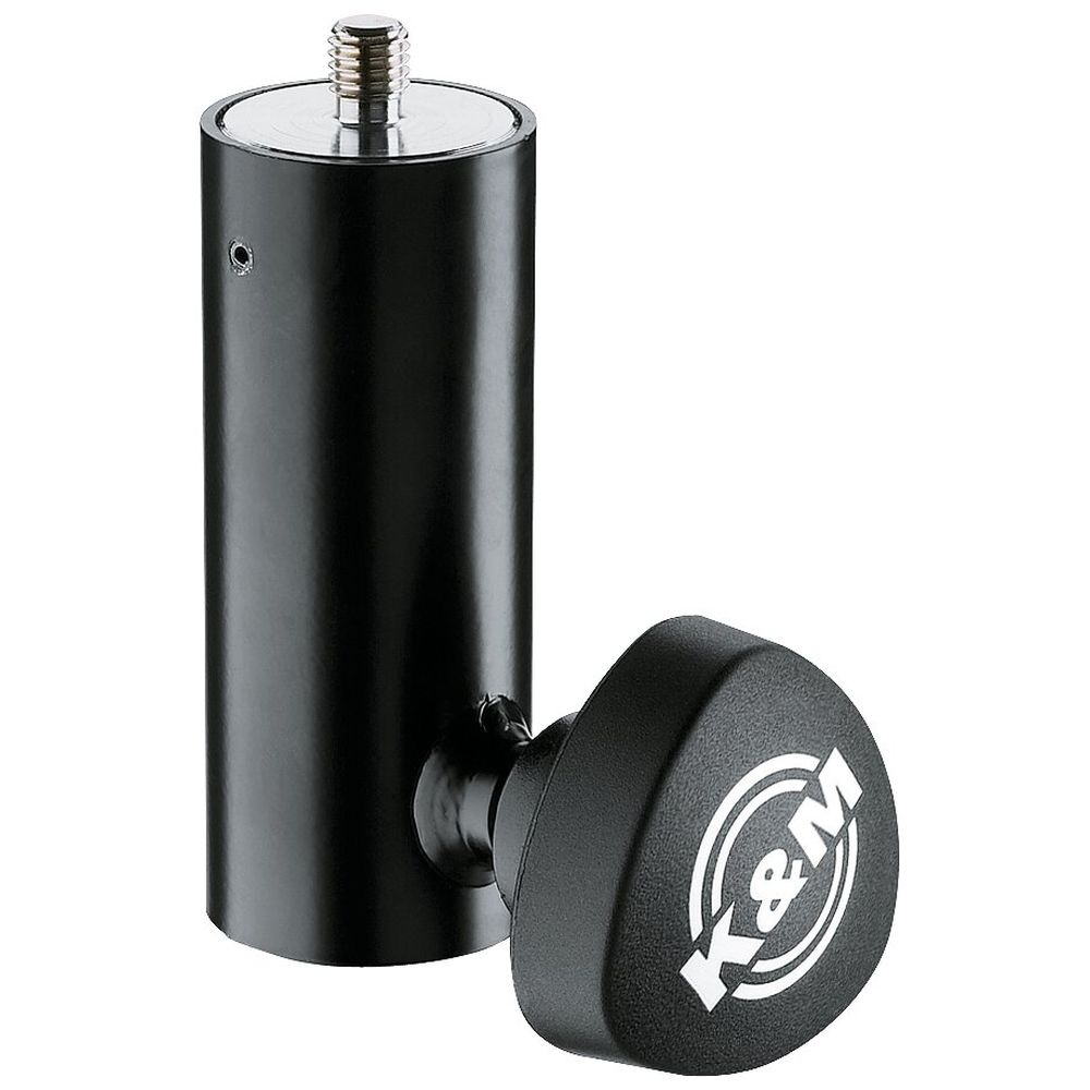 K&M 24521 Statiefadapter met 3/8 inch x 12 mm schroefdraad