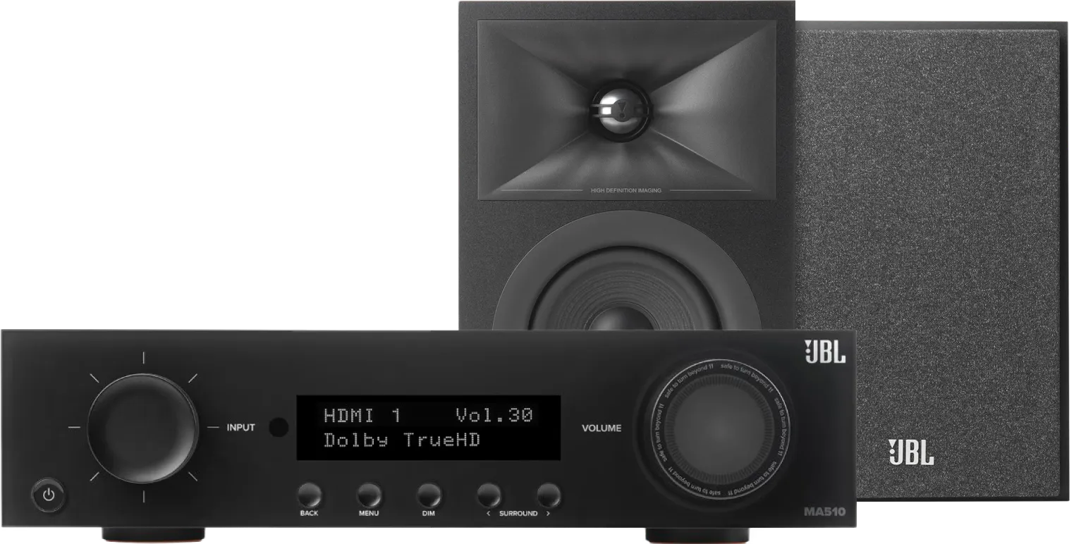 JBL MA510 Zwart +  Stage 240B Zwart