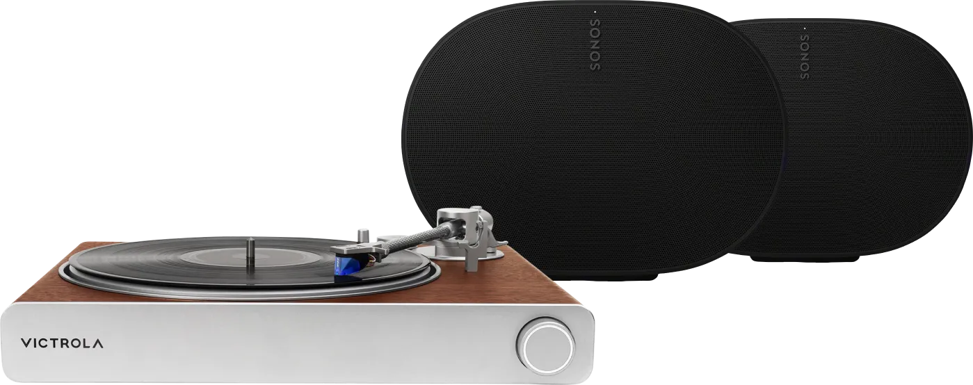 Victrola Stream Sapphire Speaker Set Era 300 Zwart