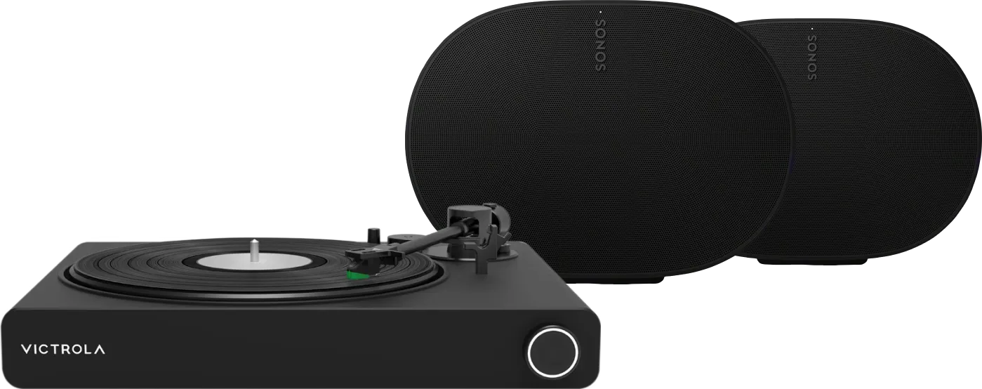 Victrola Stream Onyx Speaker Set Era 300 Zwart
