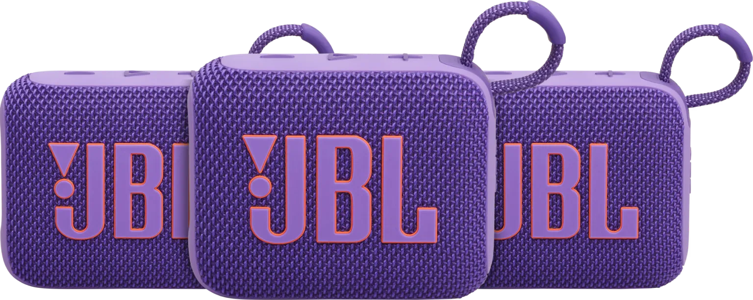 JBL Go 4 Paars 3-pack