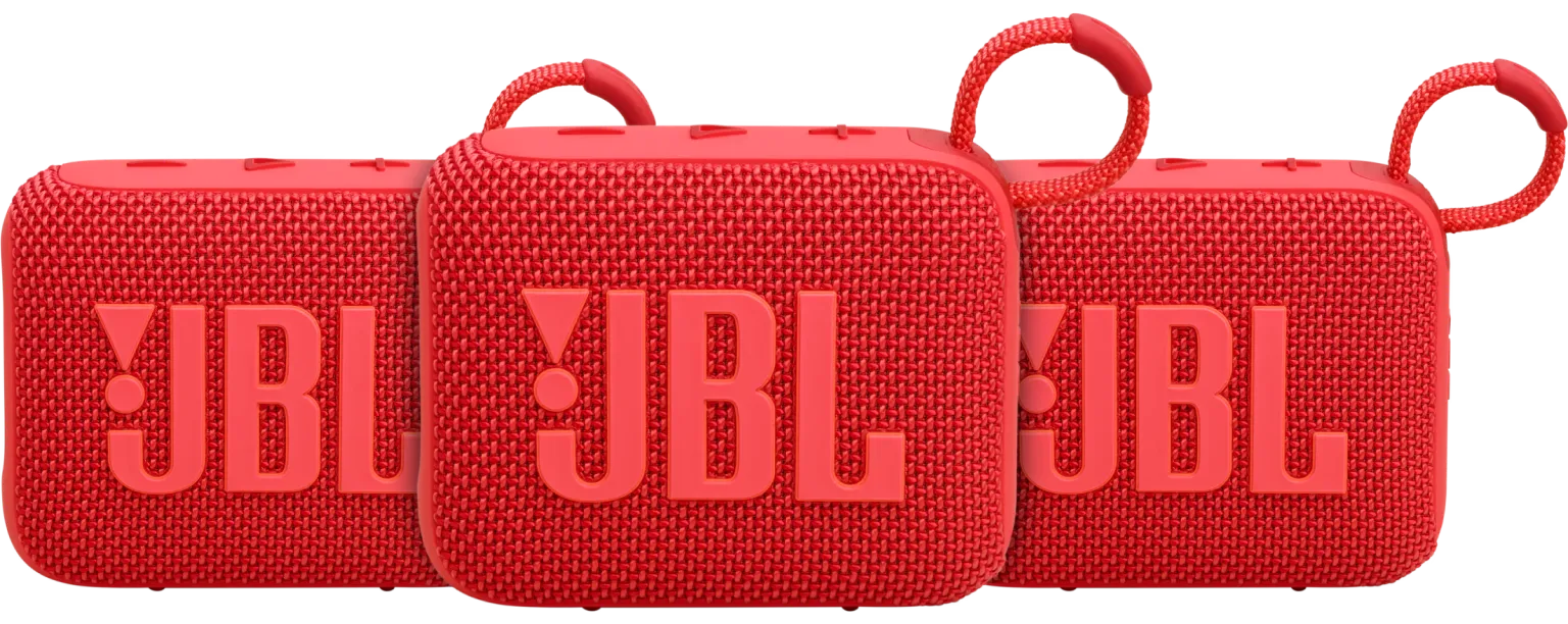 JBL Go 4 Rood 3-pack