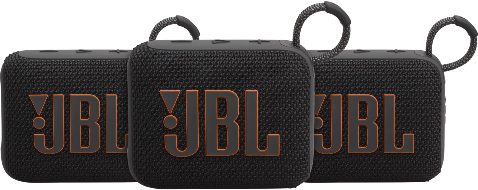 JBL Go 4 Zwart 3-pack