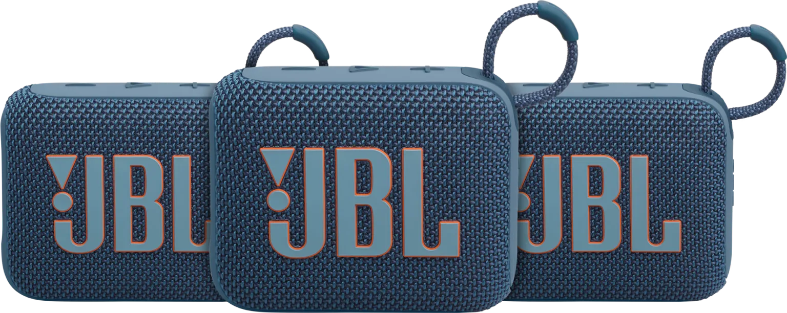 JBL Go 4 Blauw 3-pack