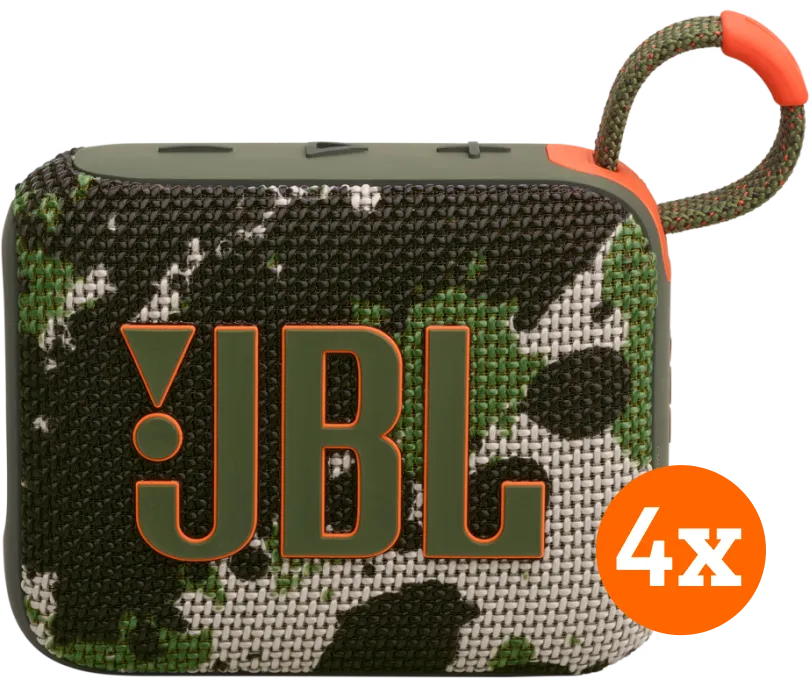 JBL Go 4 Squad 4-pack