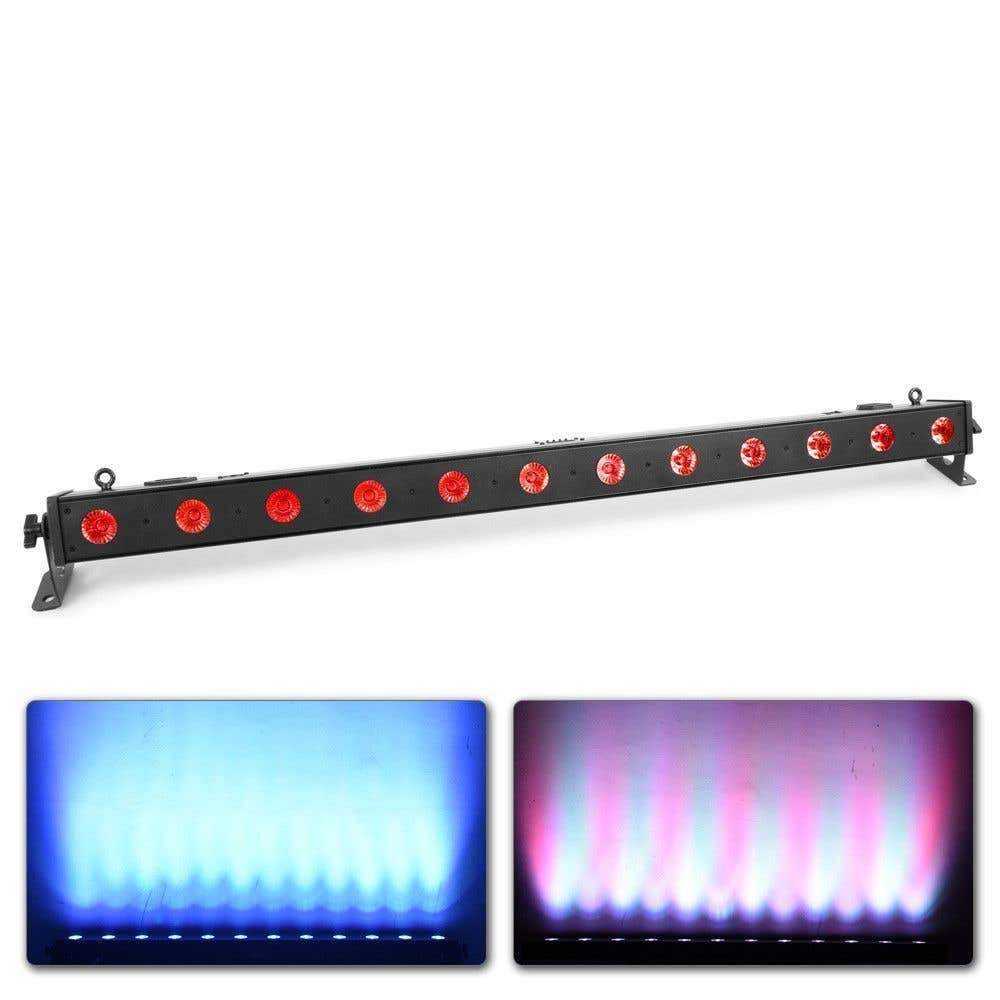 BeamZ Retourdeal -  LCB140 LED BAR met 12x 6W LEDs voor decoratie