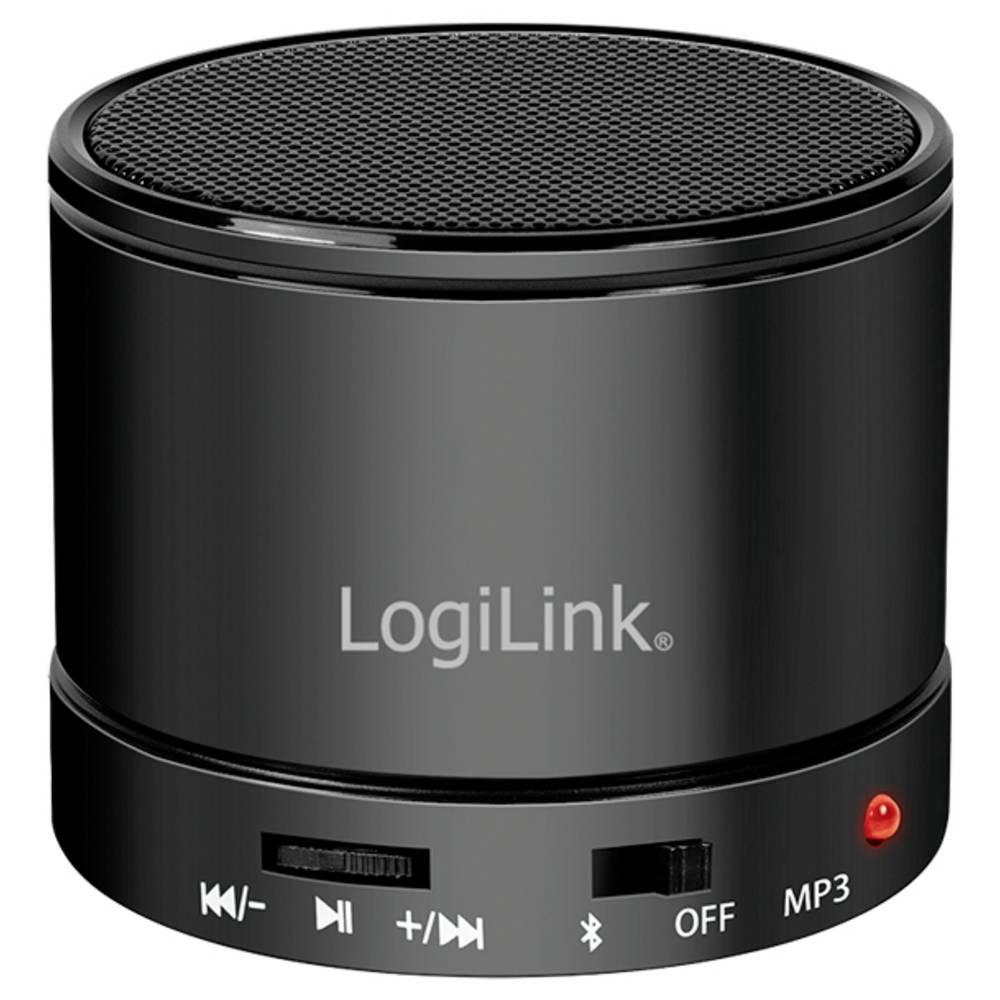 LogiLink SP0062 Bluetooth luidspreker FM radio, Handsfree-functie Zwart