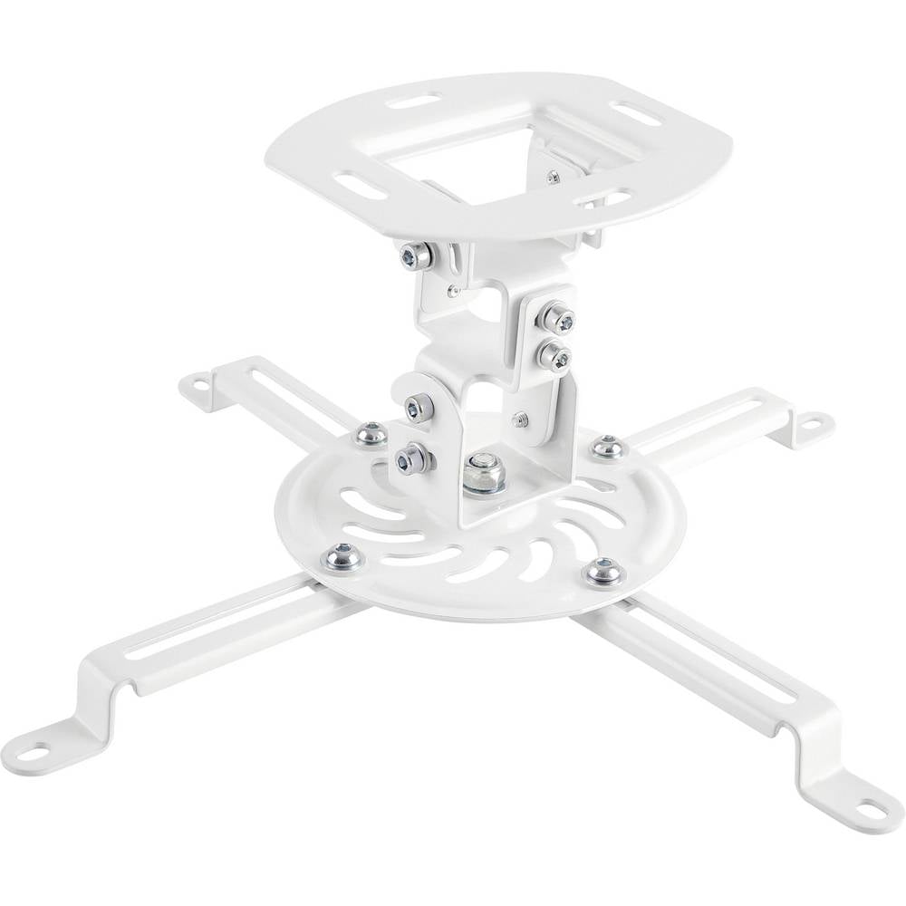 Reflecta Prometheus Beamer-plafondbeugel Plafondhouder, Draaibaar, Kantelbaar Afstand vloer-plafond (max.): 150 mm Wit