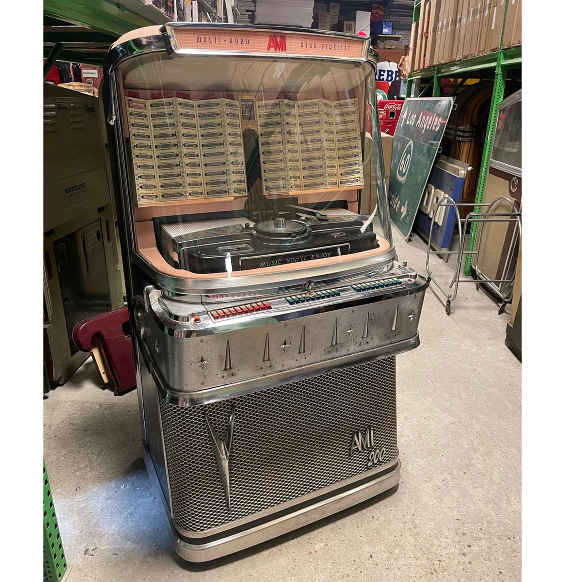 Fiftiesstore Ami I-200 Jukebox (1957) - Originele Conditie