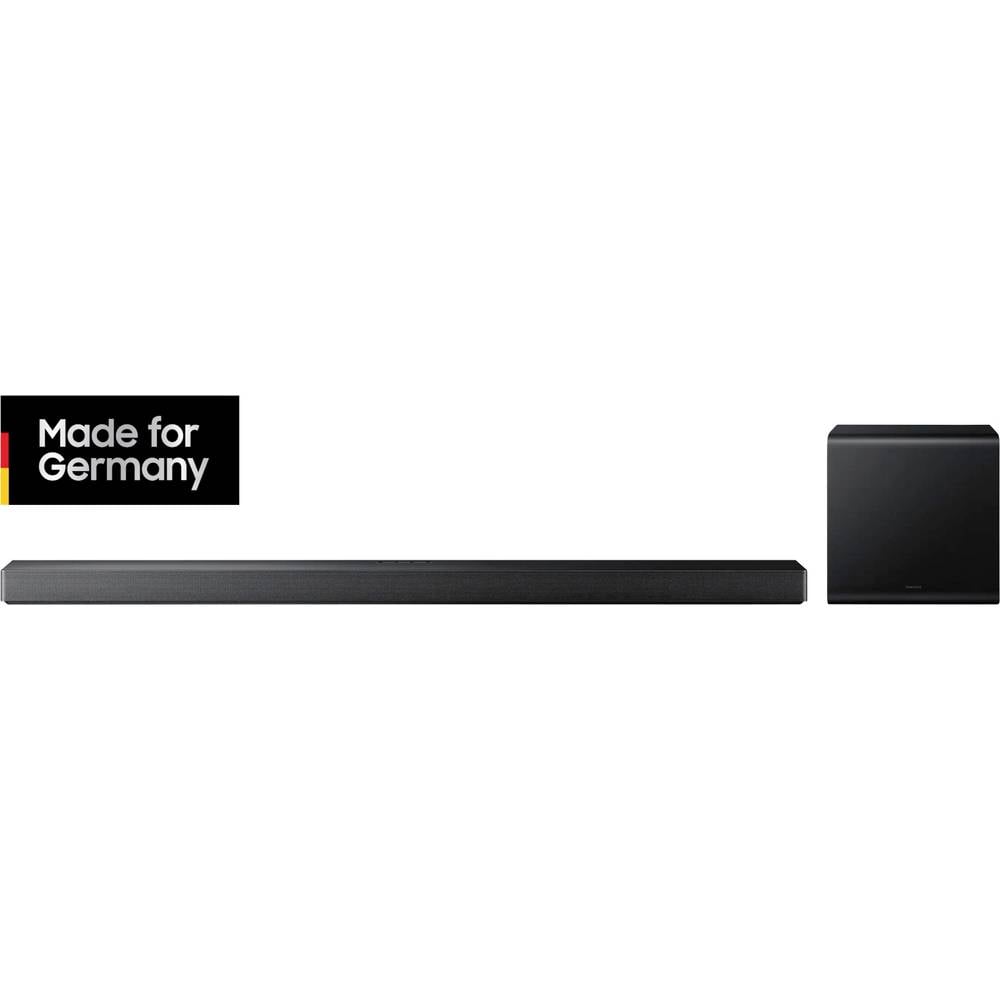 Samsung Q-Serie HW-QS710GF 3.1.2-Kanal Soundbar Zwart Bluetooth, Dolby Atmos, Incl. draadloze subwoofer, Wandbevestiging, WiFi