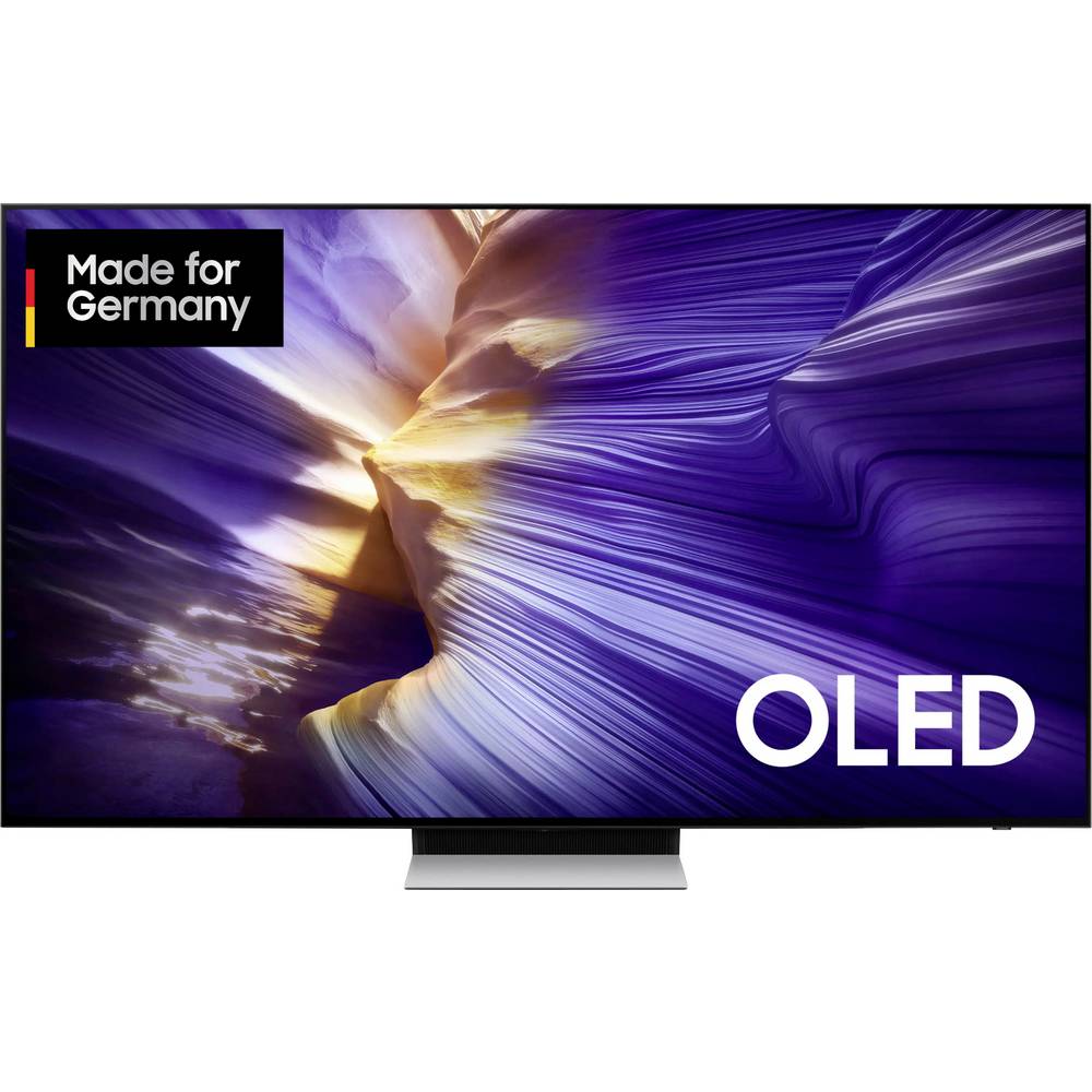 Samsung OLED S90F 4K Vision AI OLED-TV 138 cm 55 inch Energielabel G (A - G) CI+*, DVB-C, DVB-S2, DVB-T2, PVR ready, Smart TV, UHD, WiFi Zilver, Zwart