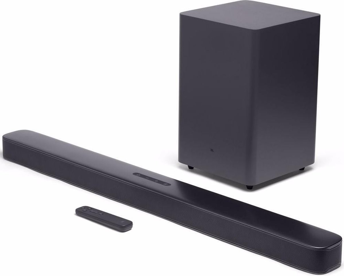 JBL Bar 2.1 Deep Bass - Soundbar met draadloze subwoofer - Zwart