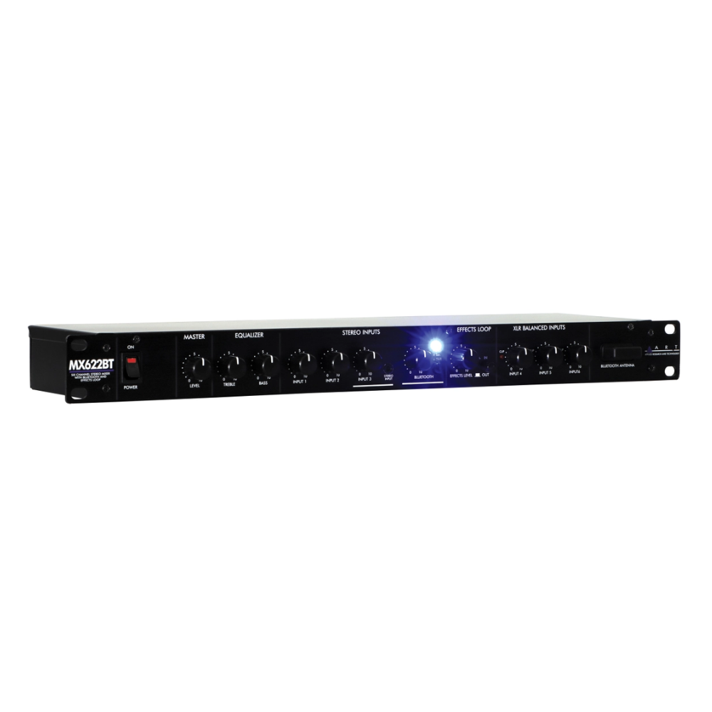 ART MX622BT 6-kanaals mixer met BT