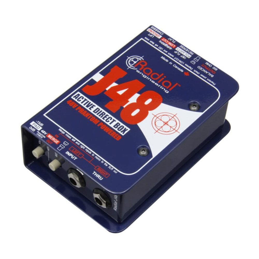 Radial J48-MK2 Actieve DI-box