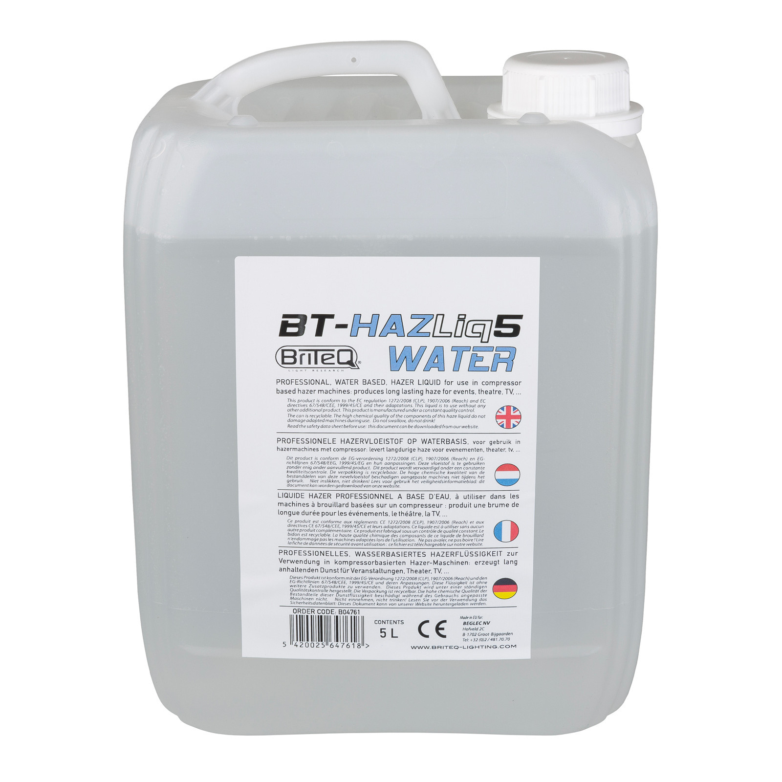 Briteq BT-HAZLIQ5 WATER hazervloeistof 5L