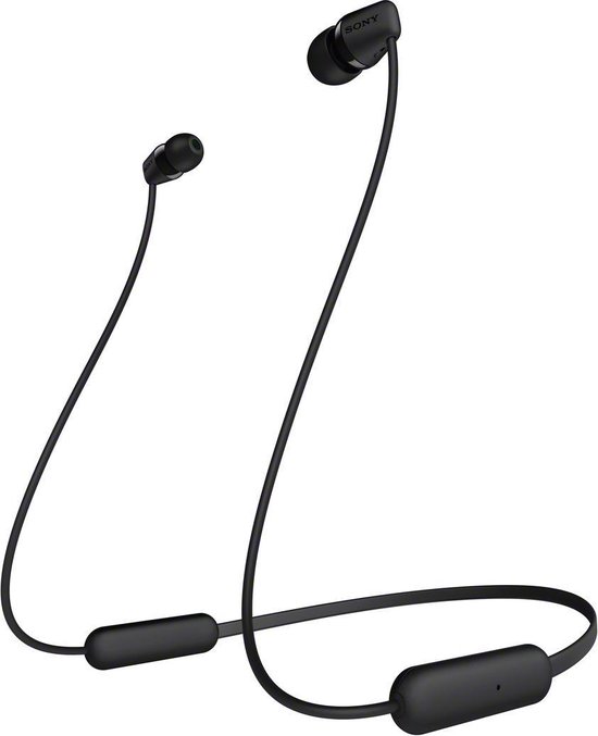 Sony WI-C200 - Draadloze in-ear oordopjes - Zwart