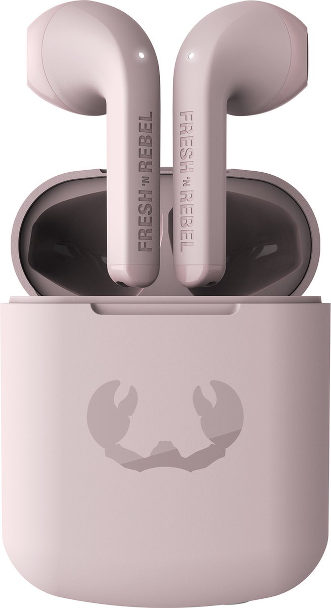 Fresh N Rebel Fresh 'n Rebel Twins 1 - True Wireless In-ear oordopjes - Smokey Pink