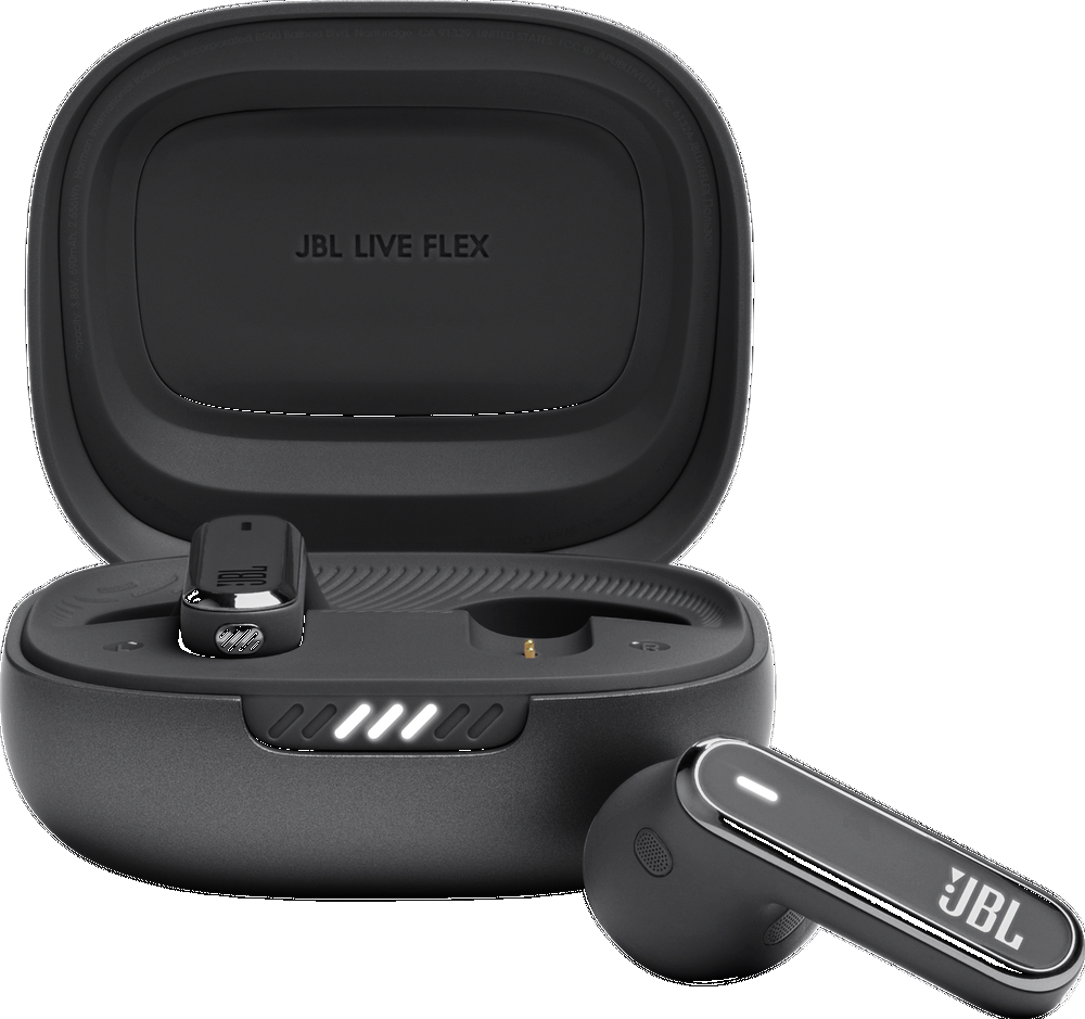 JBL Live Flex Zwart | Draadloze oortjes | 6925281960819