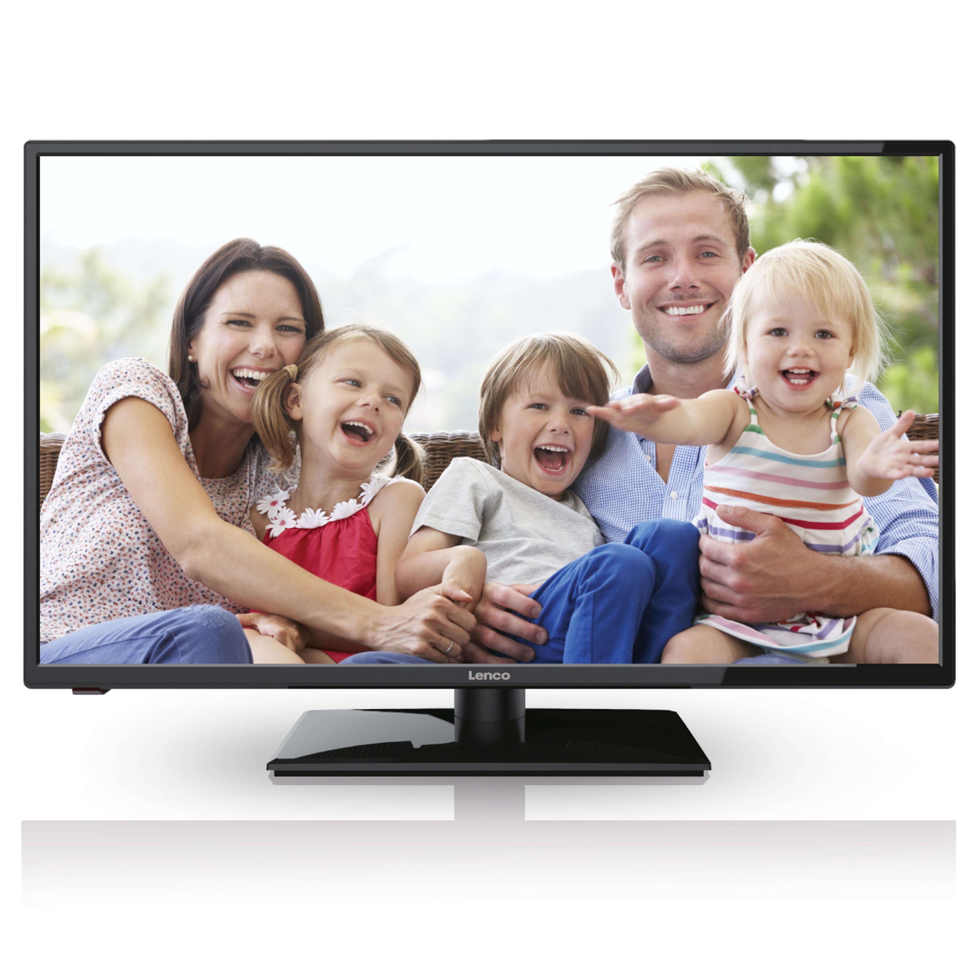 Lenco LED-3222BK - 32 inch HD LED TV en DVB T/T2/S2/C met HDMI - Zwart