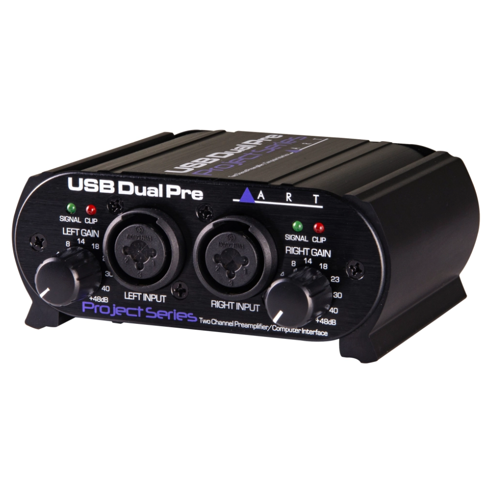 ART USB Dual Pre PS Voorversterker met USB audio-interface