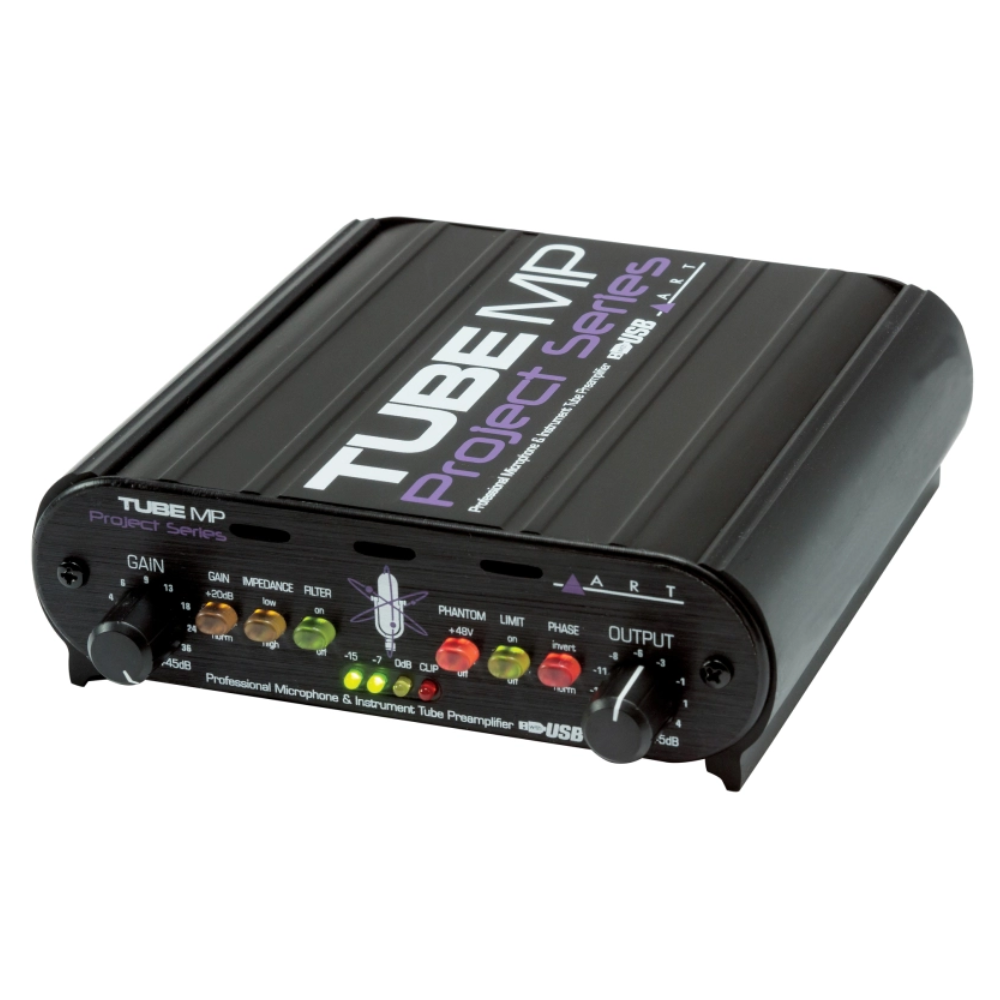 ART Tube MP PS Voorversterker met USB audio-interface