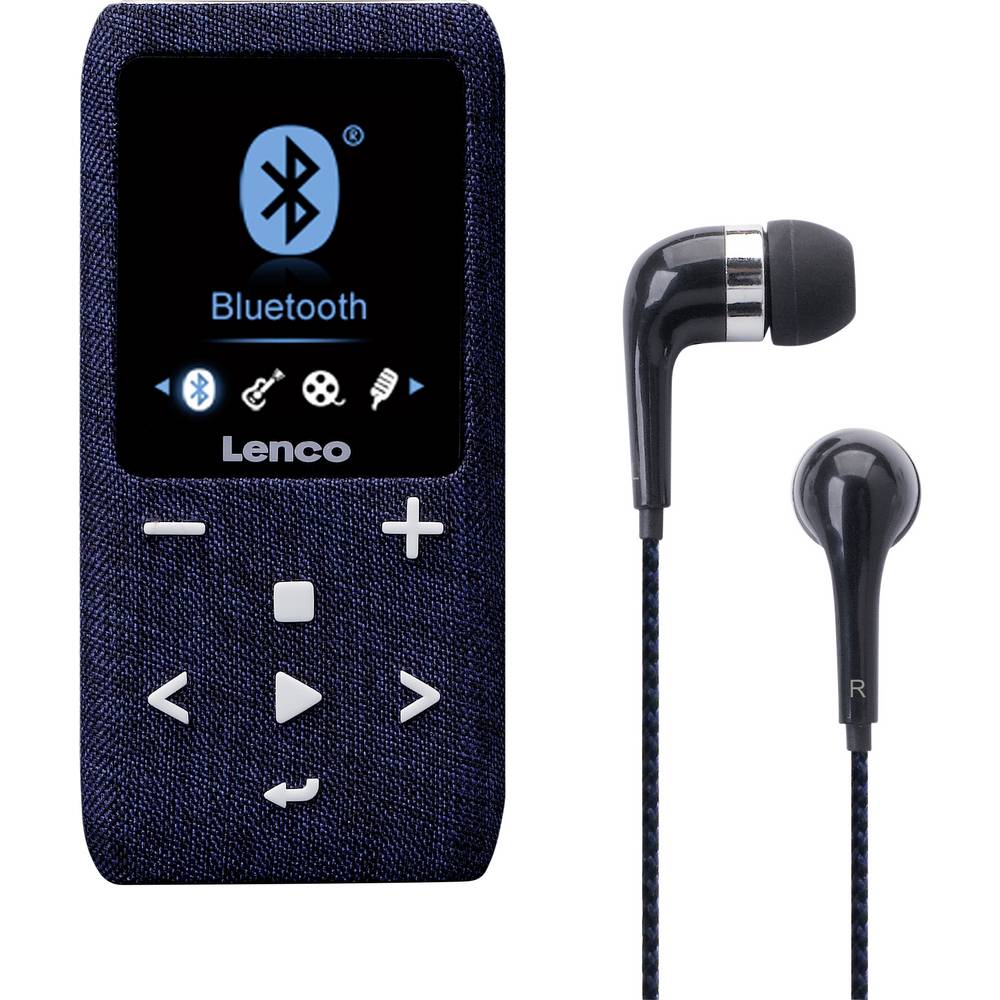 Lenco Xemio-861BU - MP3-Player - Blau Discman Blauw
