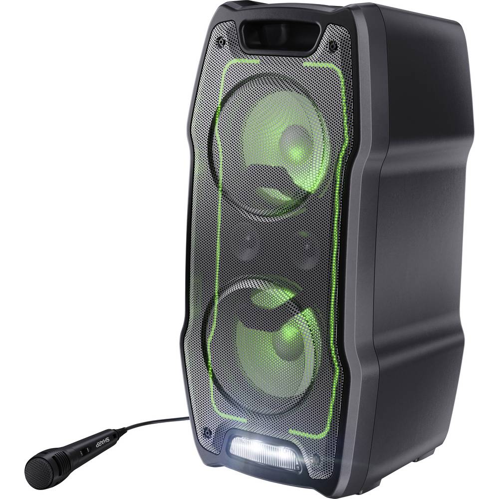 Sharp Party speaker 6.5 inch 54 W 1 stuk(s)
