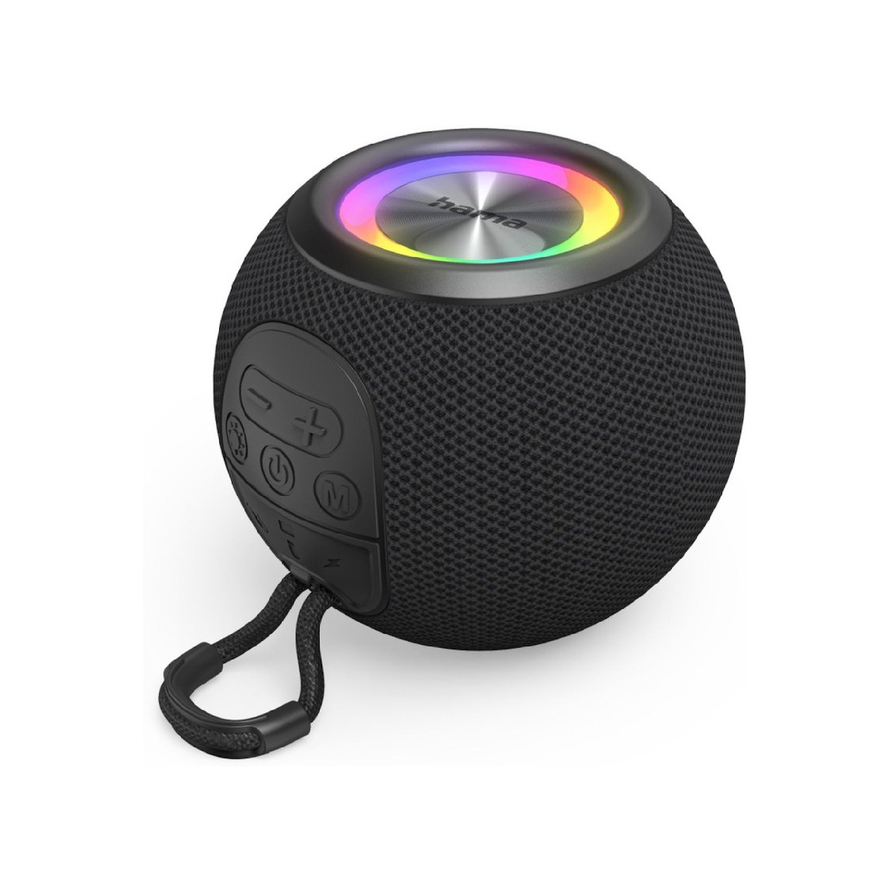 Hama Ball Shape 5 Light Modes 5W Bluetooth speaker Zwart